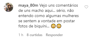 A filha Flávia Alessandra foi alvo de comentário de uma mulher 