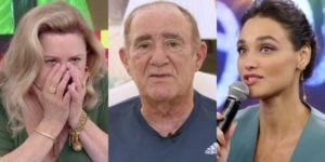 Vera Fischer, Renato Aragão e Débora Nascimento: dispensas da Globo vão de estrelas a novatos (Foto: Reprodução/Globo)