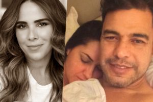 Wanessa, filha de Zezé, está junto do pai e Graciele Lacerda (Foto: montagem)