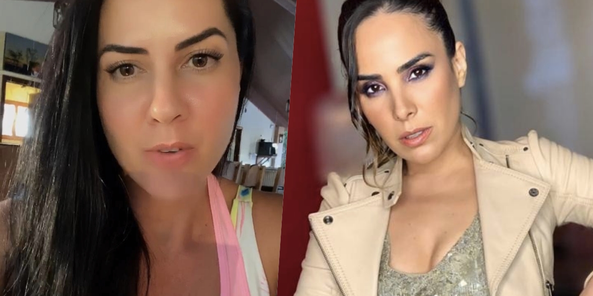 Graciele Lacerda e Wanessa parecem não ter uma boa relação (Foto: reprodução)