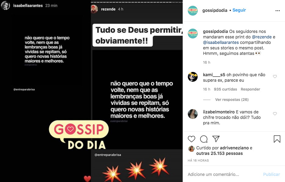 Zé Felipe e a atual namorada, Virgínia Fonsea, receberam indiretas dos ex-namorados (Foto: reprodução/Instagram)