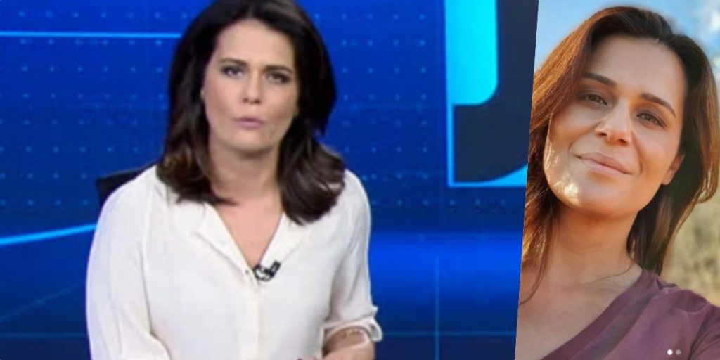 Adriana Araújo, âncora do Jornal da Record (Foto montagem) 