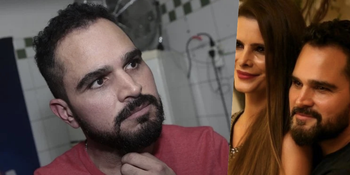 Luciano Camargo e a esposa fecharam suas contas nas redes sociais (Foto montagem: TV Foco)