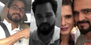 Luciano Camargo teve um vídeo com a esposa exposto (Foto: montagem)