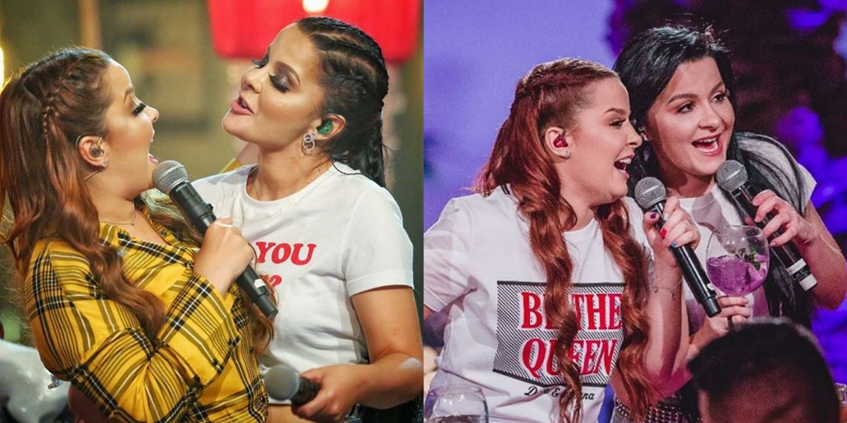 Maiara e Maraísa fazem live e citam Mayra Cardi (Foto: Reprodução/Instagram)