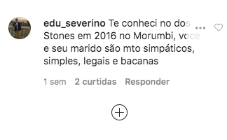 Maju Coutinho recebeu um relato de um seguidor (Foto: reprodução/Instagram)