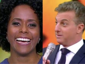 Maju Coutinho e Luciano Huck (Foto: Reprodução)