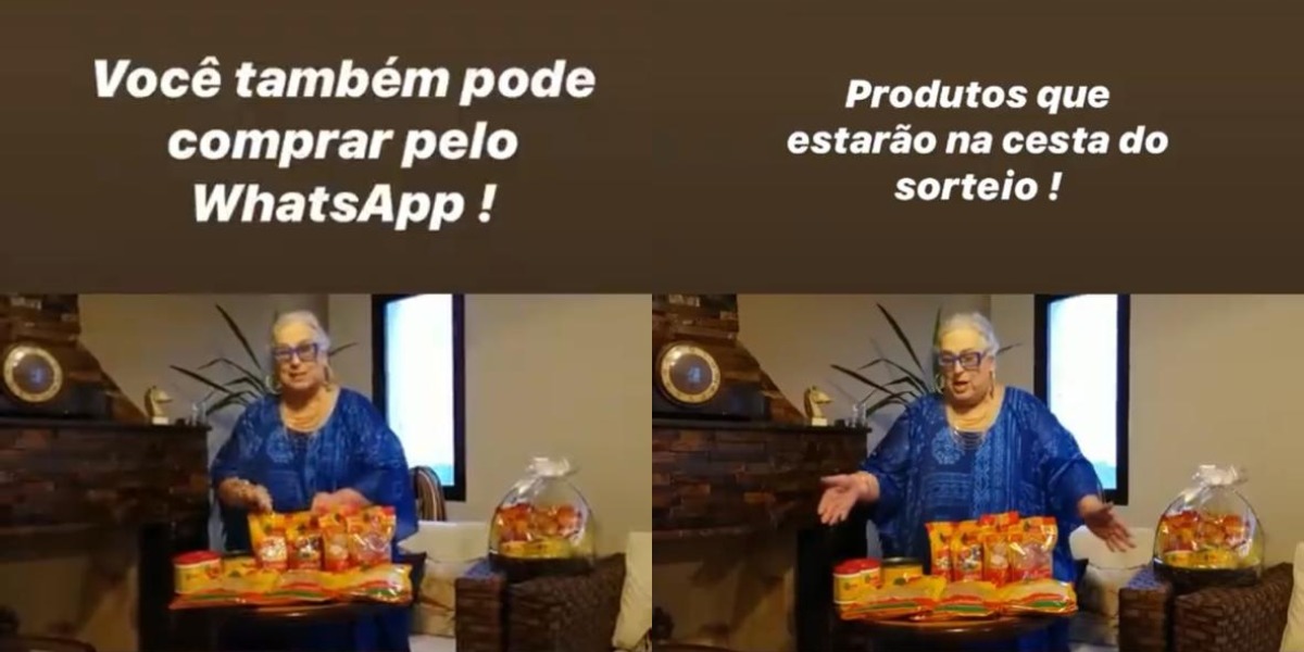 Mamma Bruschetta tem trabalhado através das redes sociais (Foto: Reprodução/Instagram)