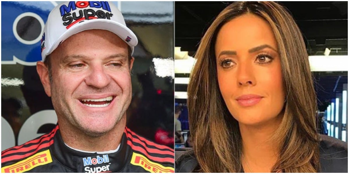 Paloma Tocci assumiu o namoro com Rubens Barrichello (Foto: Reprodução)