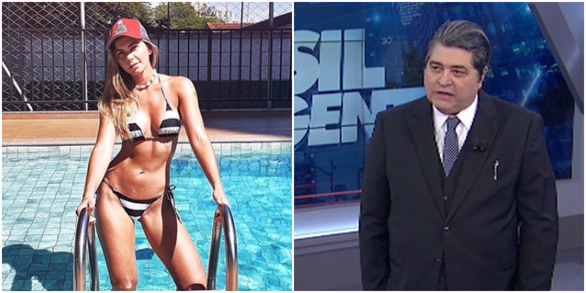 Filha gata de Datena escancara vida pessoal no Instagram (Foto: Reprodução/ Montagem)