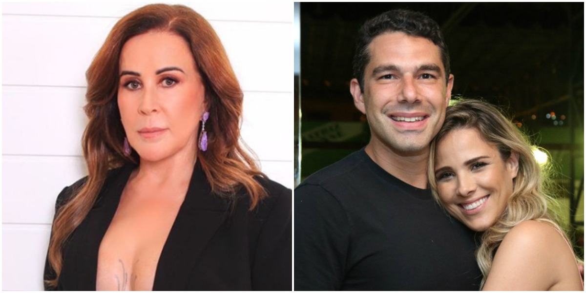 Zilu Godói resolveu expor o marido de Wanessa, o empresário Marcus Buaiz (Foto: Reprodução/ Montagem)