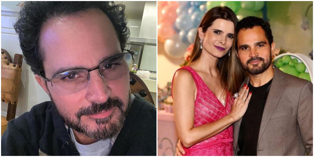 Luciano Camargo e Flavia (Foto: Reprodução)