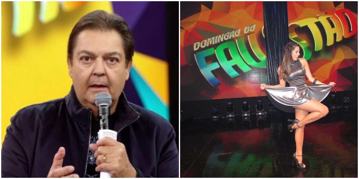 Ex-bailarina do Faustão expõe temporada na TV (Foto: Reprodução)