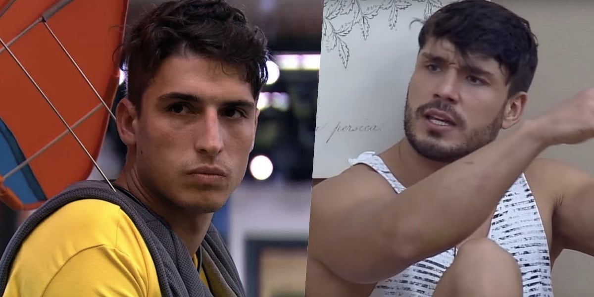 Felipe Prior, cotado para A Fazenda 12, e Lucas Viana, último vencedor (Foto montagem: TV Foco)