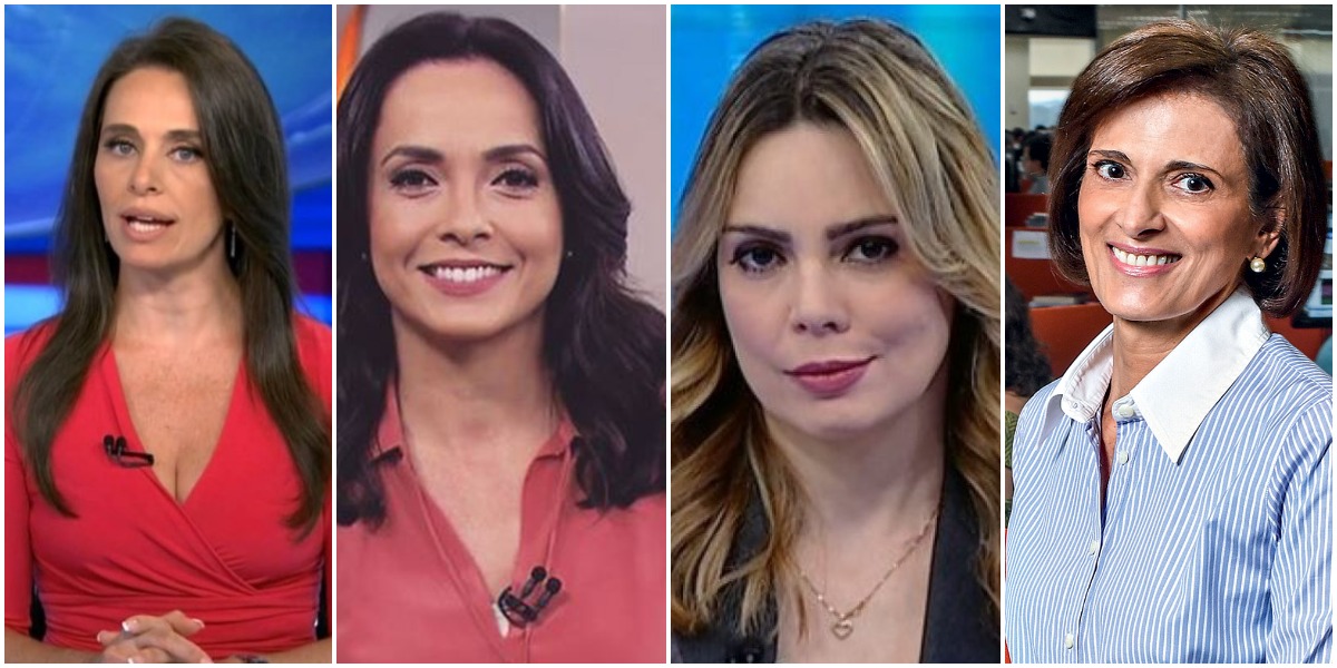 Rachel Sheherazade poderá ser substituída no SBT por nomes como Lillian Witte Fibe, Carla Vilhena e Izabella Camargo (Reprodução)