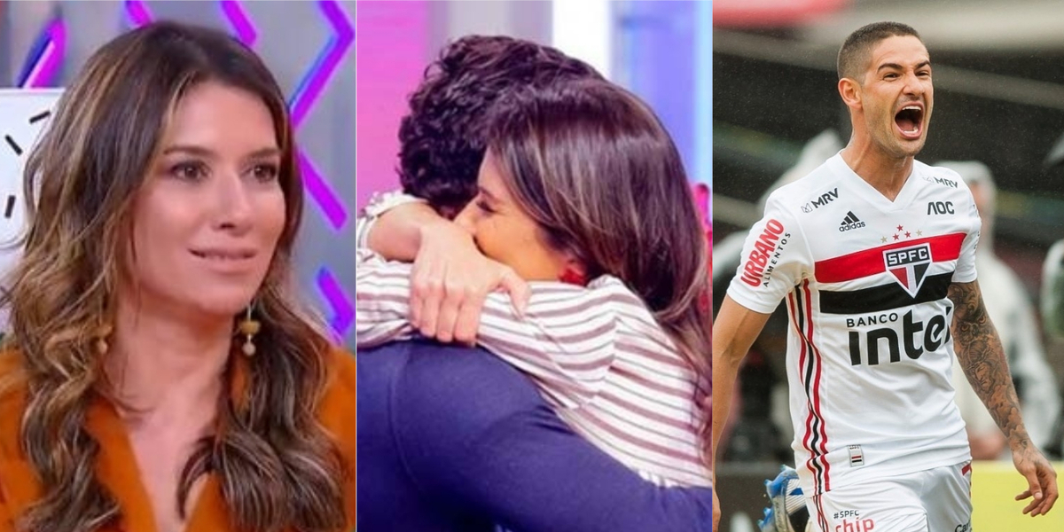 Rebeca Abravanel foi cobrada em relação com Pato (Foto: Reprodução/SBT/Instagram)