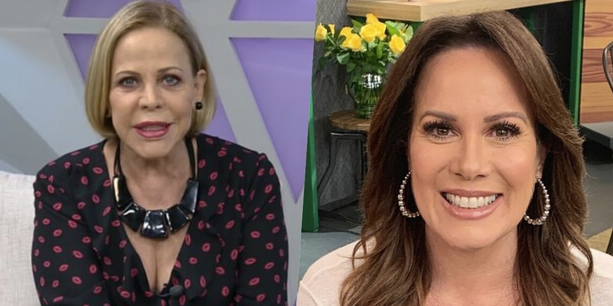 Claudete Troiano e Regina Volpato foram envolvidas em um boato (Foto montagem: TV Foco)