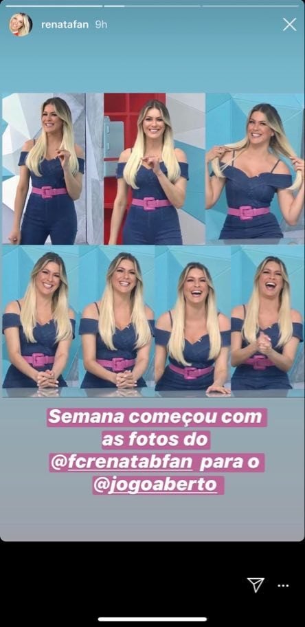 Renata Fan publica foto bem descontraída (Foto: Reprodução)