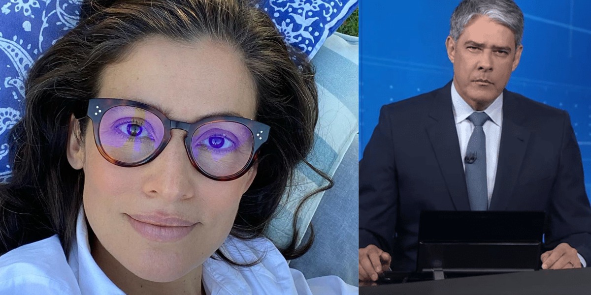 Renata Vasconcellos e William Bonner vivem perigo por seus trabalhos (Foto: Reprodução/Instagram/TV Globo)