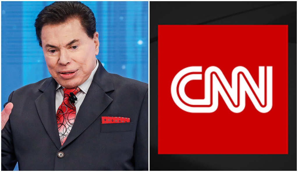 CNN Brasil voltou a atacar o SBT de Silvio Santos - Foto: Montagem