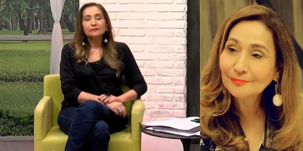 Sonia Abrão recebeu pedido de beijo de Dudu Camargo (Foto: Reprodução/RedeTV!)