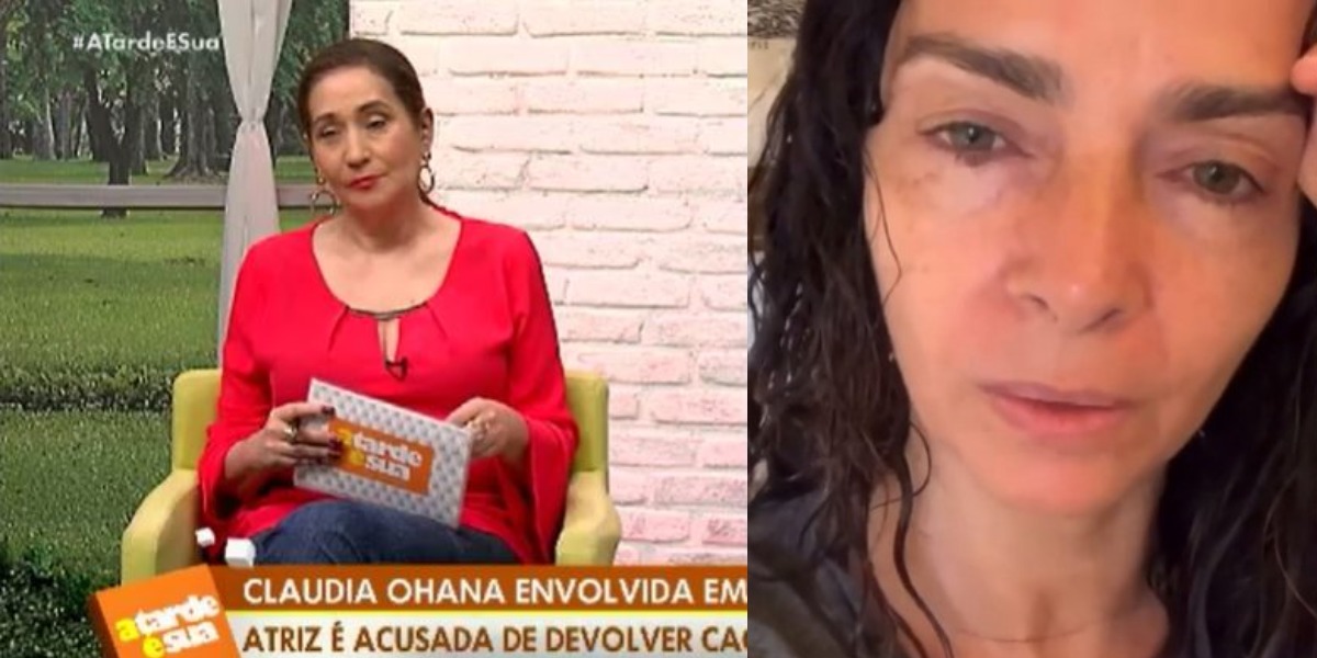 Sonia Abrão detonou Claudia Ohana (Foto: Reprodução/RedeTV!/Instagram)