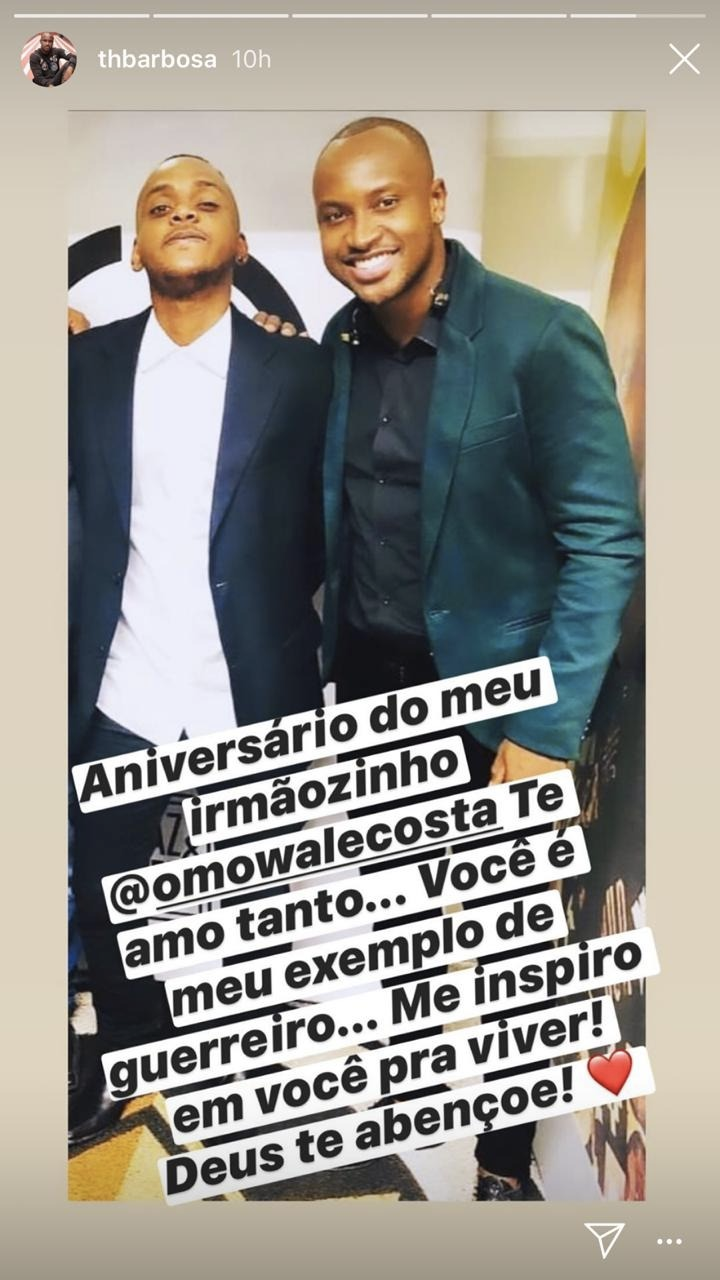 Thiaguinho felicitou um grande amigo (Foto: reprodução/Instagram)