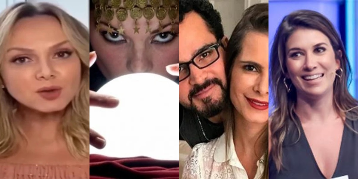 Vidente fez previsões sobre Eliana, Luciano Camargo e Rebeca Abravanel (Foto montagem: TV Foco)