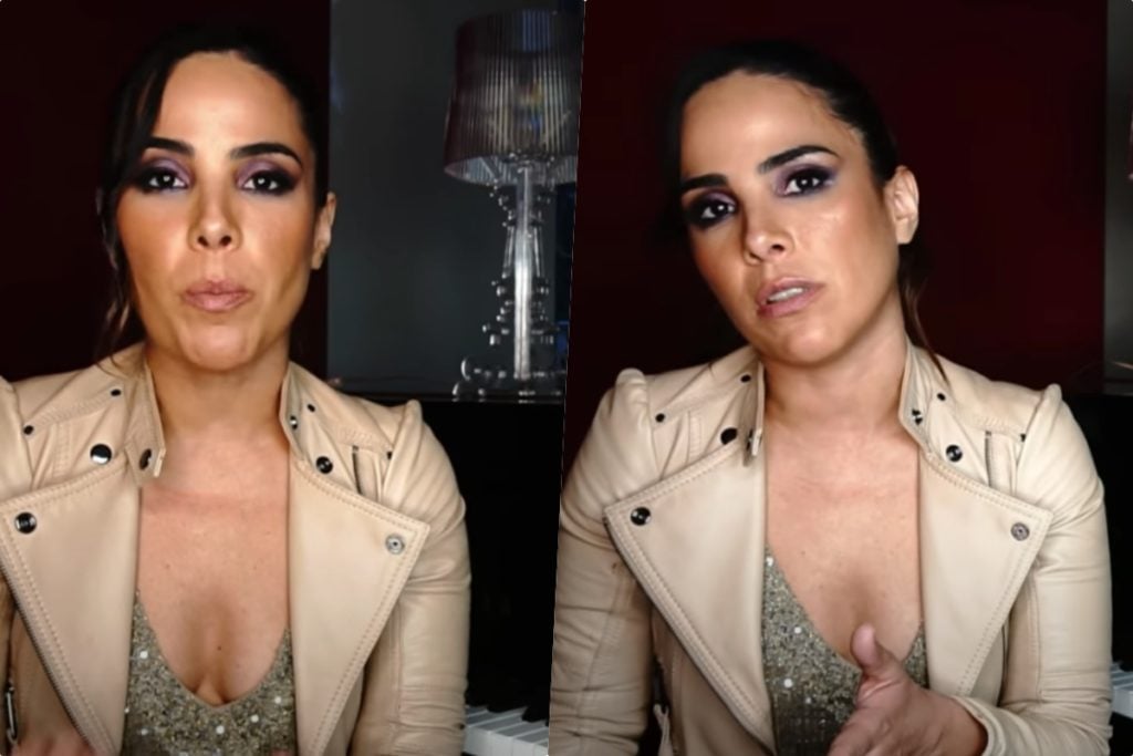 Wanessa está relembrando e falando de momentos marcantes da carreira em vídeo (Foto montagem) 