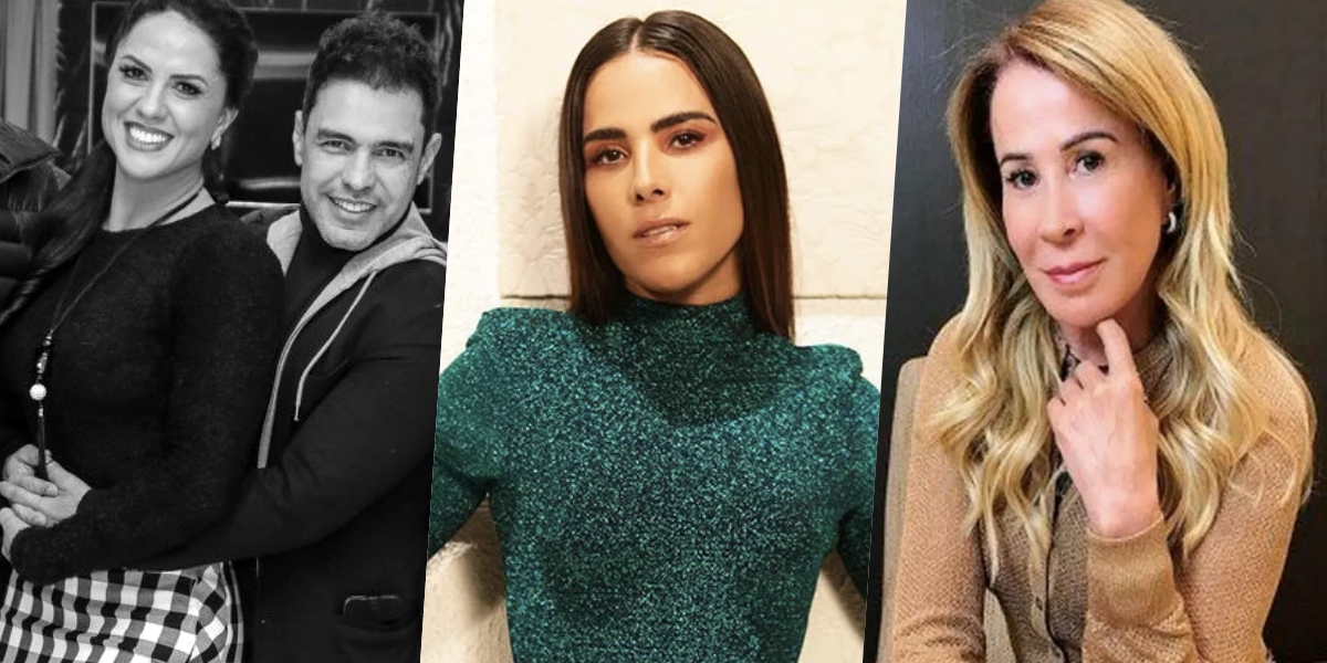 Graciele Lacerda apareceu bem próxima de Wanessa, filha de Zilu com Zezé (Foto montagem: TV Foco)