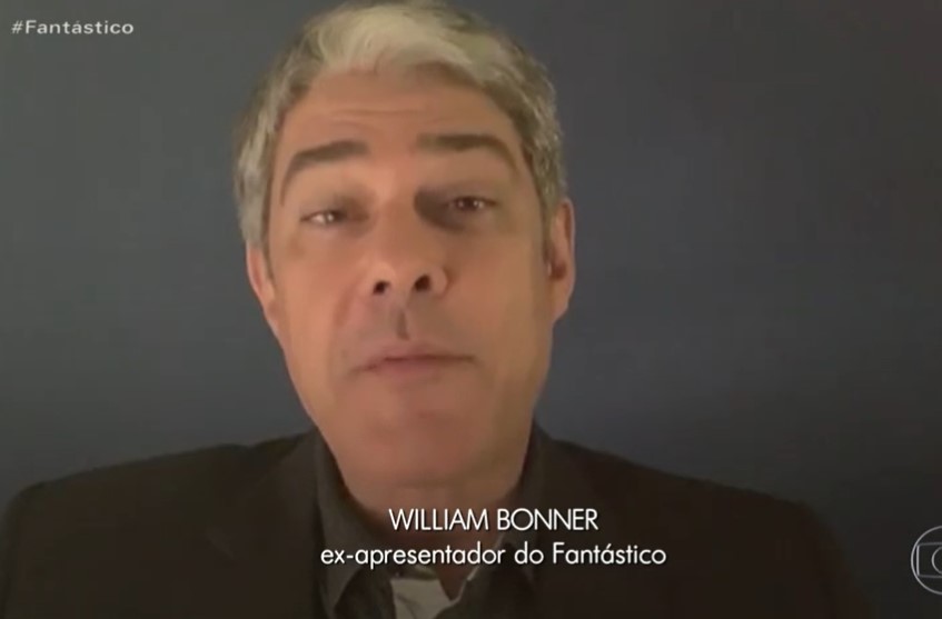 Bonner no Fantástico - Foto: Reprodução