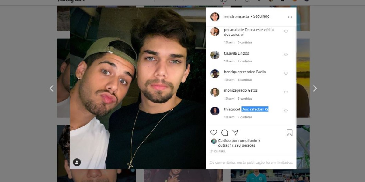 Filho De Leandro Irm O Morto De Leonardo Choca Com Corpo E Rela O Com Z Felipe Confessada