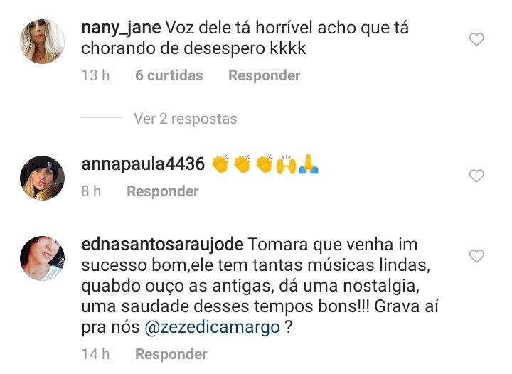 Zezé surgiu chorando e motivo foi exposto (Foto: Reprodução)