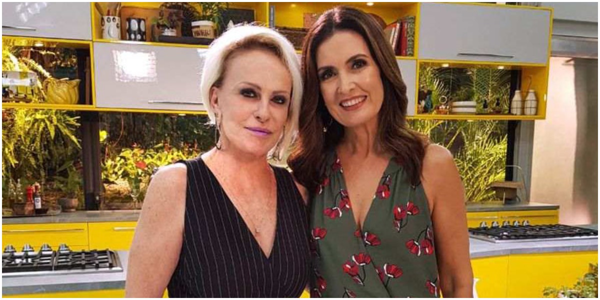 Ana Maria Braga e Fátima Bernardes (Foto: Globo)