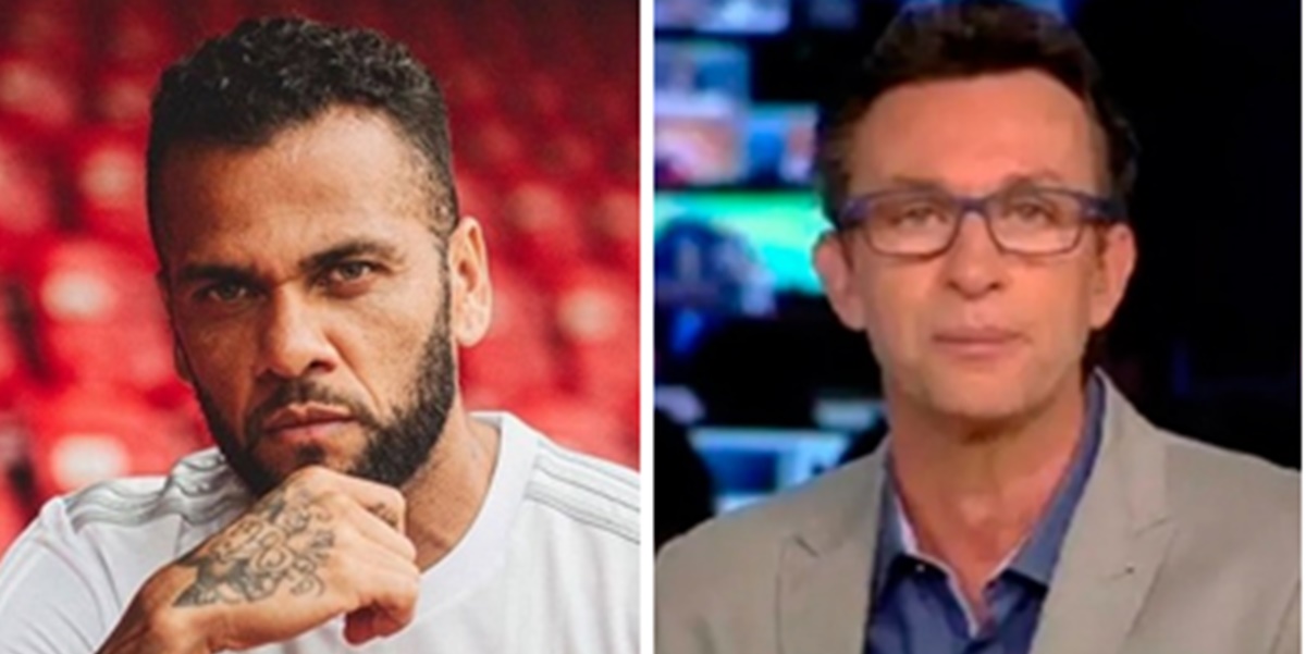 Daniel Alves criticou programa de Neto na Band (Foto: Montagem/TV Foco)