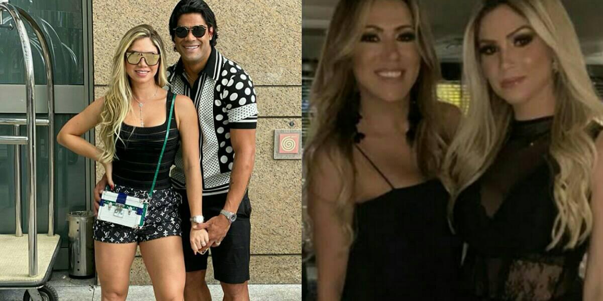 Hulk se declara para sobrinha da ex-esposa após escândalo (Foto: Reprodução)