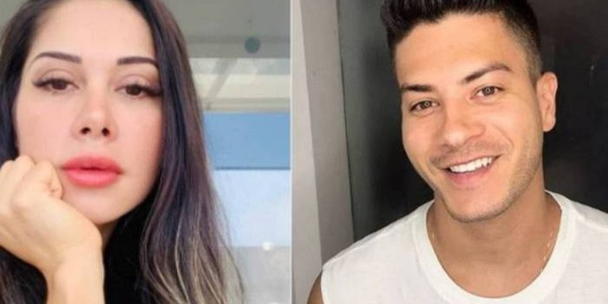 Mayra Cardi negou boatos sobre ter reconciliado casamento com Arthur Aguiar (Foto: Montagem)