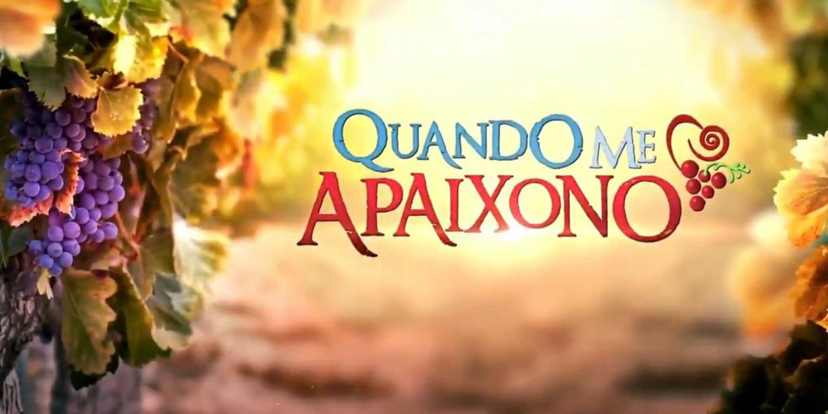 Logo da novela Quando Me Apaixono (Foto: Reprodução)