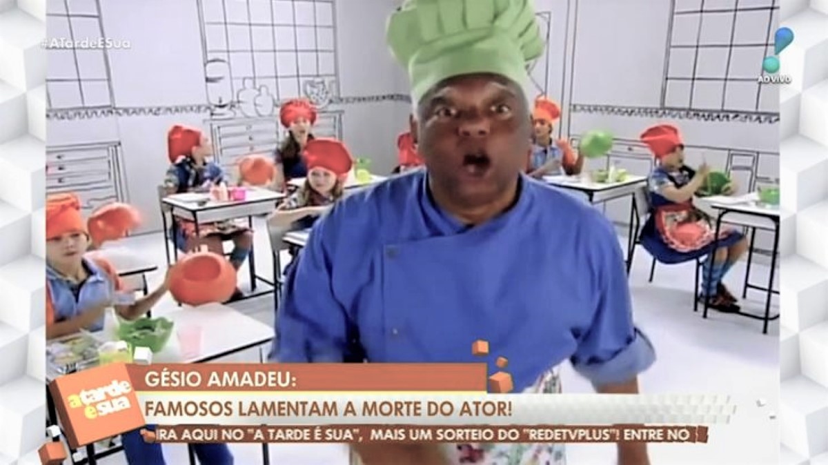 RedeTV! se confunde ao dar notícia no A Tarde É Sua (Foto: Reprodução)