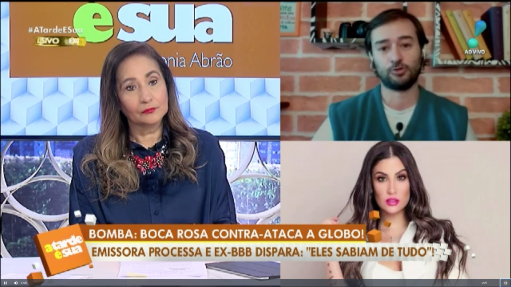 Sonia Abrão abre o jogo sobre processo de Boca Rosa (Foto: Reprodução)