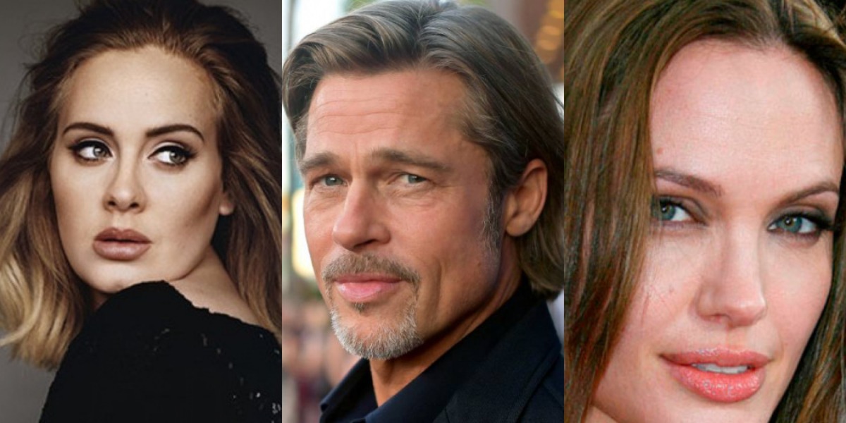 Fontes próximas a Brad Pitt afirmam que ele está vivendo um affair com Adele (Foto: Reprodução)