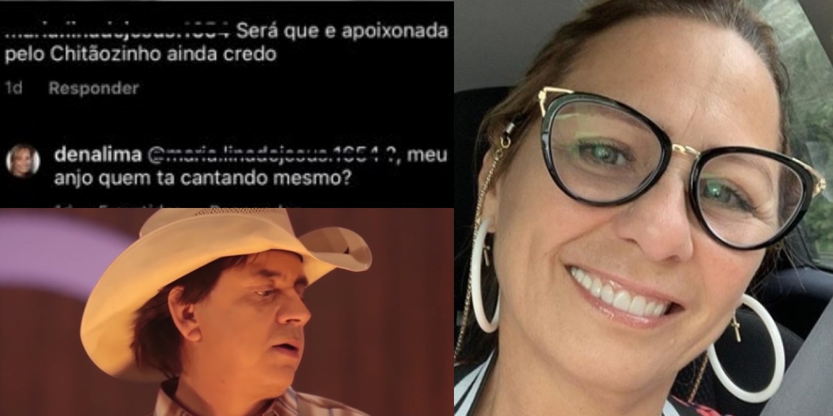 Adenair Lima foi casada com Chitãozinho (Foto: Reprodução/Instagram/YouTube)