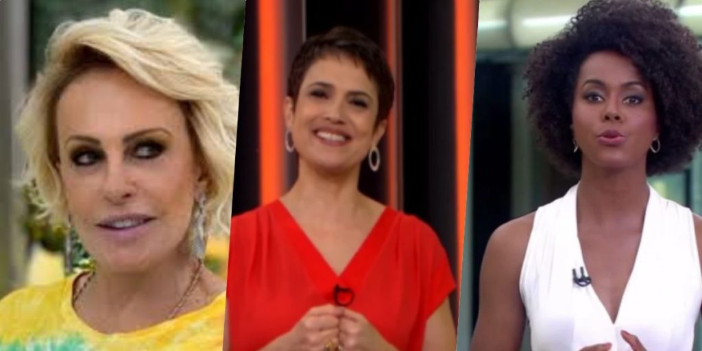 Ana Maria, Maju e Sandra Annenberg na Record? (Foto montagem