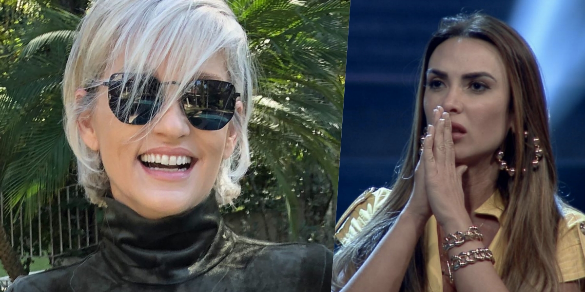 Andréa Nóbrega está em uma batalha contra Nicole Bahls (Foto: montagem)