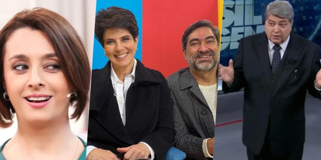 Catia Fonseca, Datena, Mariana Godoy e Zeca estão na Band (Foto montagem) 