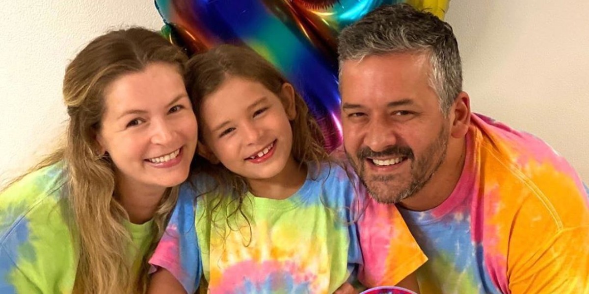 Bianca Castanho com Cecília e Henry Canfield (Foto: Reprodução/Instagram)