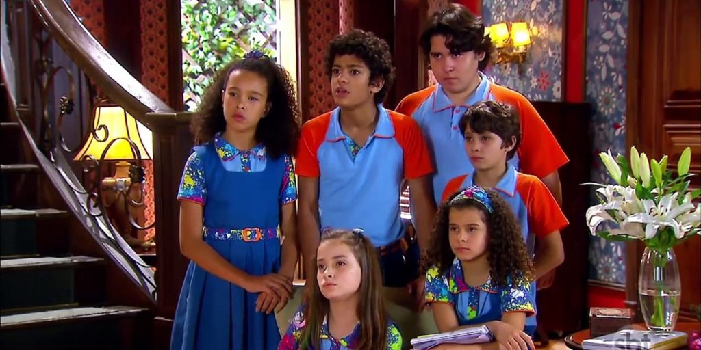 Cena de Chiquititas. (Foto: Reprodução)