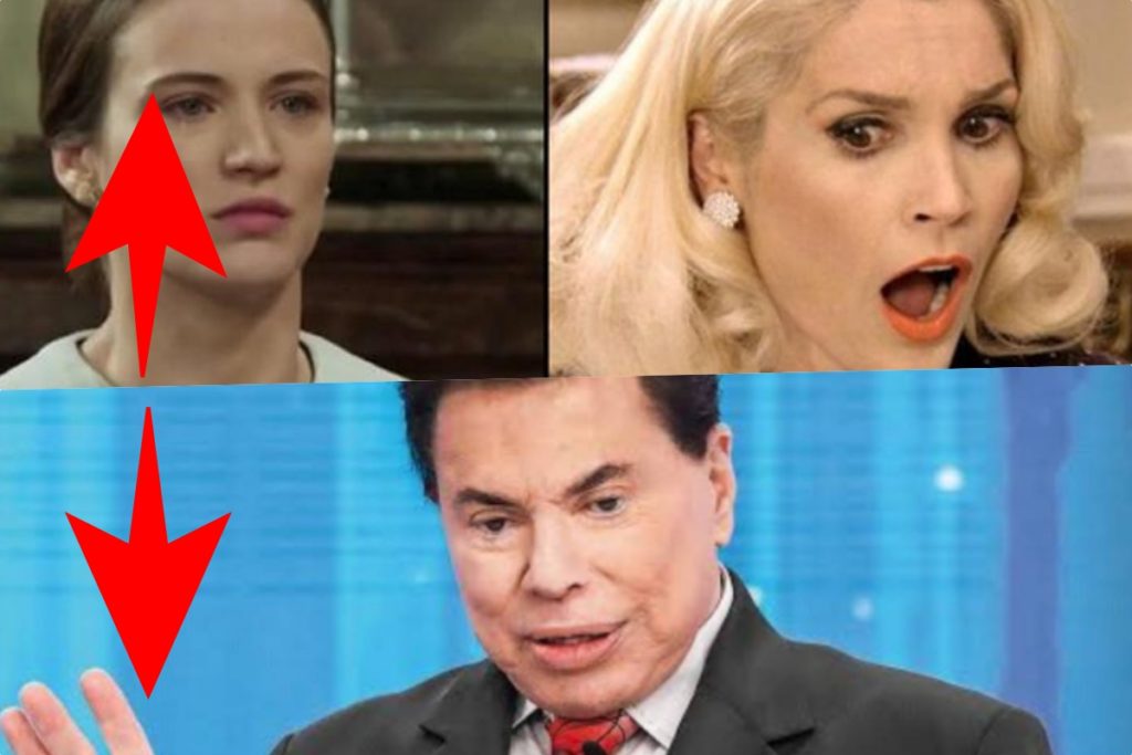 A novela Êta Mundo Bom e o SBT de Silvio Santos estão no Subiu, desceu de hoje (Foto montagem) 