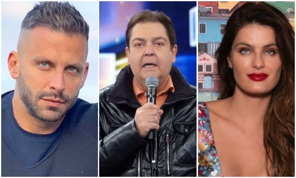 Henri Castelli e Isabeli Fontana são dois confirmados do Dança dos Famosos, de Faustão - Foto: Montagem