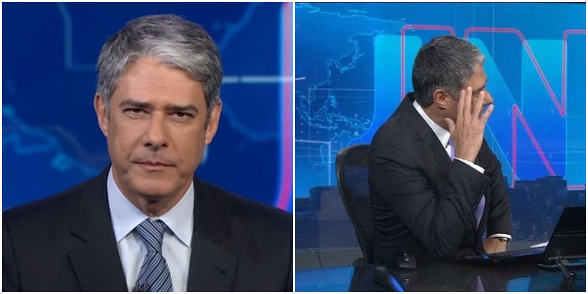 William Bonner foi alvo de novo ataque por causa da Globo - Foto: Reprodução/Montagem